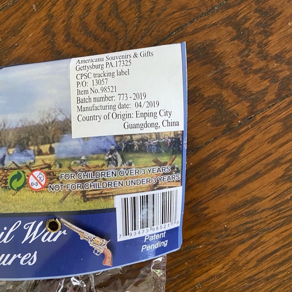 American Civil War action figures play set w/blue & gray soldiers horses canons - Picture 3 of 4